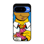 Homer Eats Donut Google Pixel 10 Case