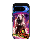 LLama Sloth And Cat Playing Together Google Pixel 10 Case