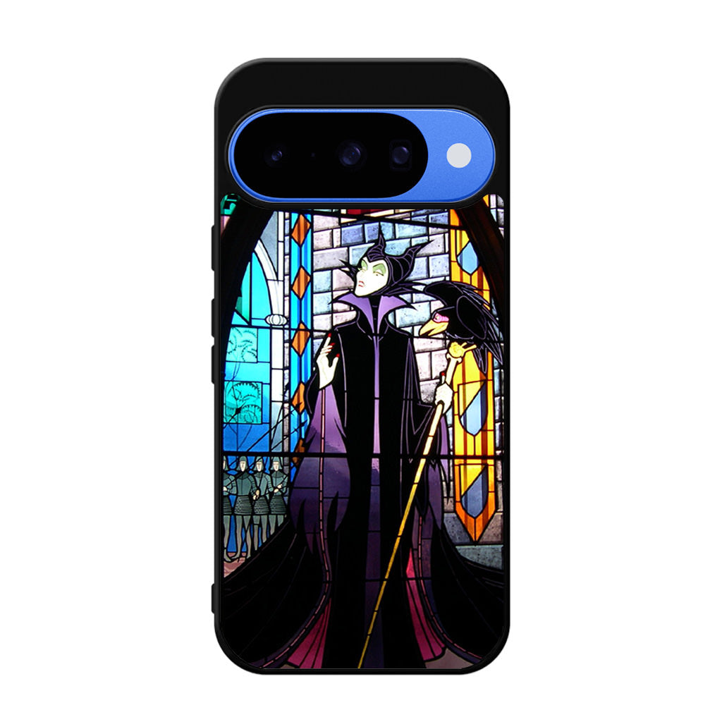 Maleficent Sleeping Beauty Glass Art Google Pixel 10 Case