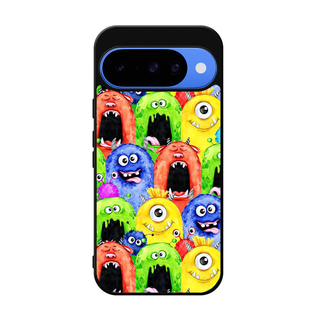 Monster Watercolor Art Google Pixel 10 Case