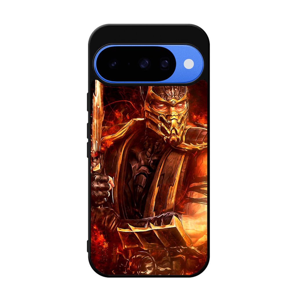 Mortal Kombat Scorpion Google Pixel 10 Case