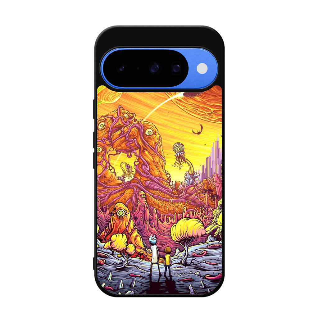 Rick And Morty Alien Planet Google Pixel 10 Case