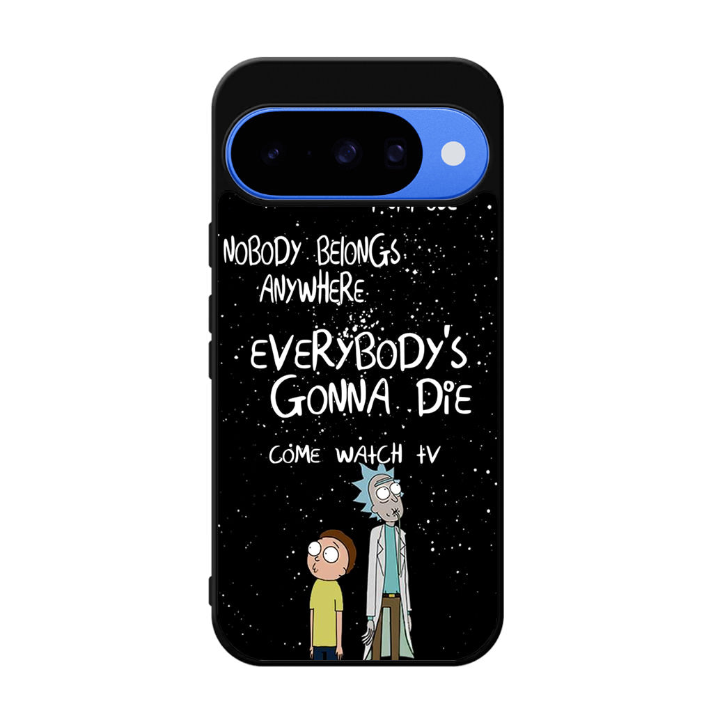 Rick And Morty Quotes Google Pixel 10 Case