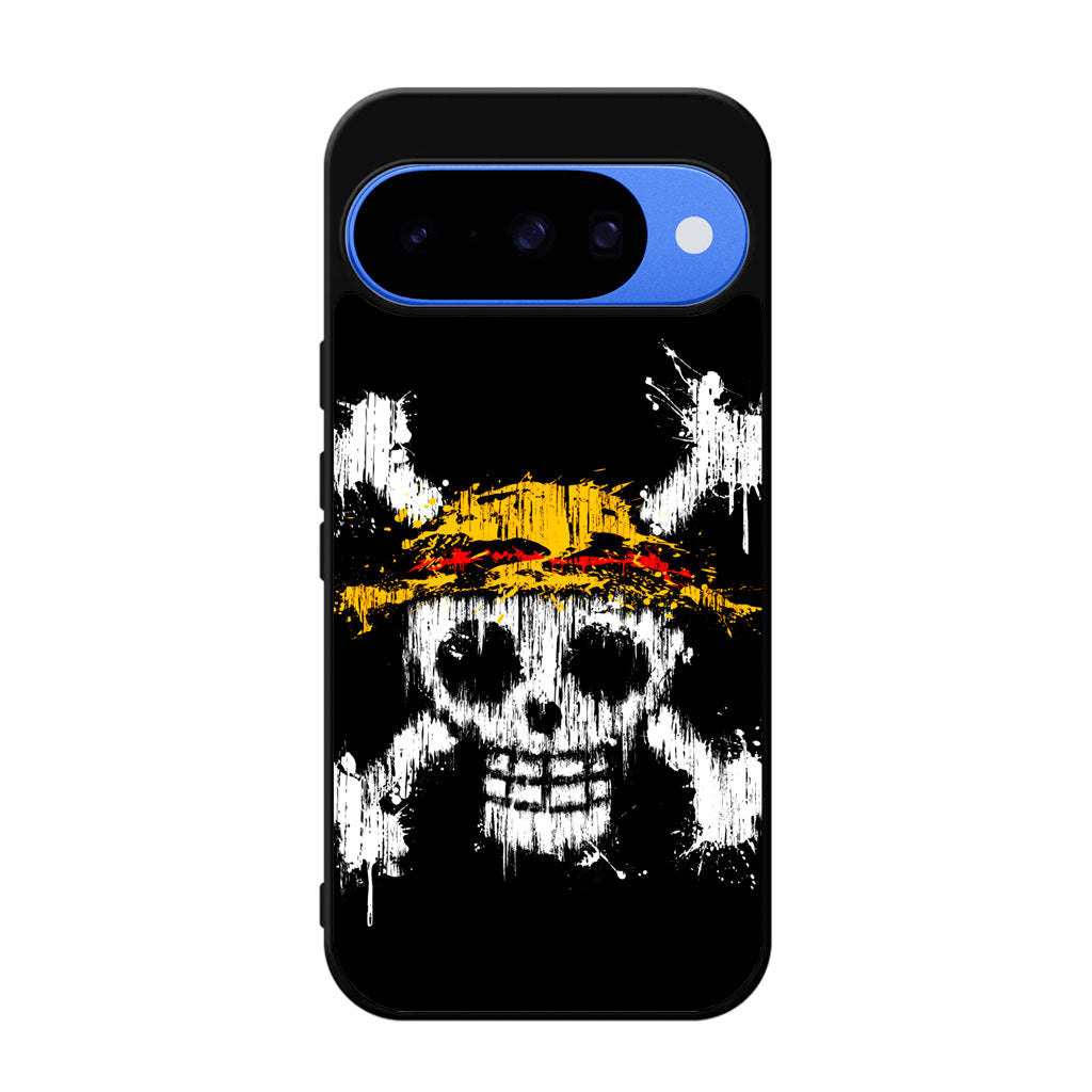 Straw Hat Pirate Logo Paint Google Pixel 10 Case