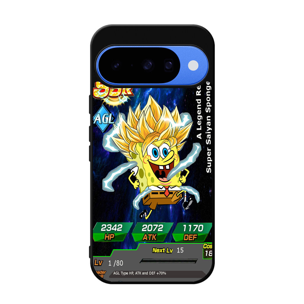 Super Saiyan Spongebob Card Google Pixel 10 Case