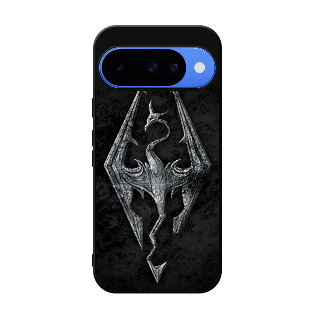 The Elder Scrolls V Skyrim Logo Google Pixel 10 Case