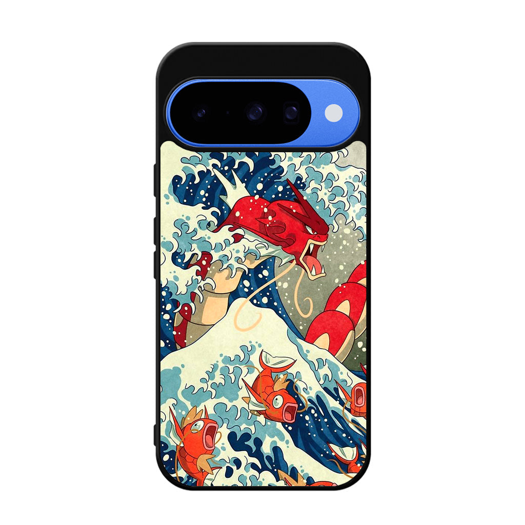 The Great Wave Of Gyarados Google Pixel 10 Case