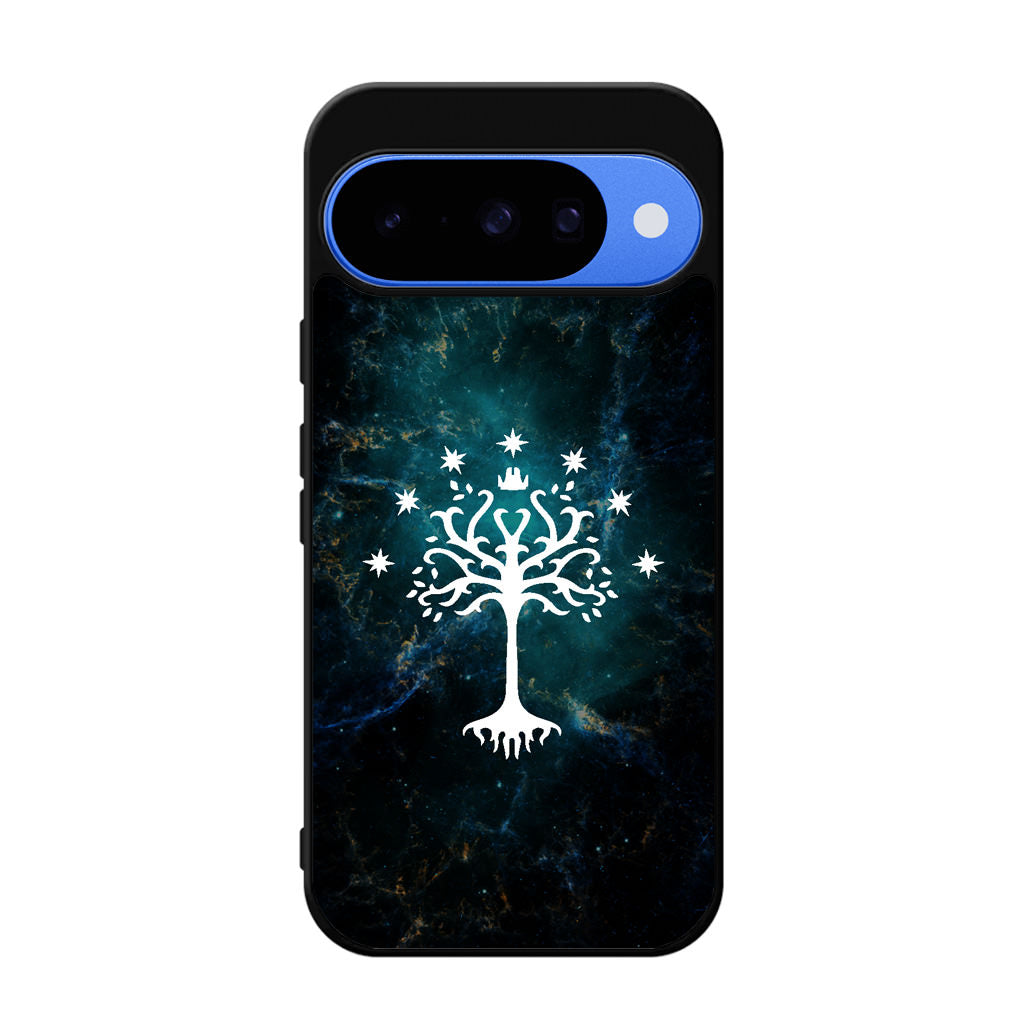 White Tree Of Gondor In Space Nebula Google Pixel 10 Case