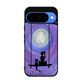 Girl Cat and Moon Google Pixel 10 Case