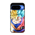 Goku SSJ 1 to SSJ Blue Google Pixel 10 Case