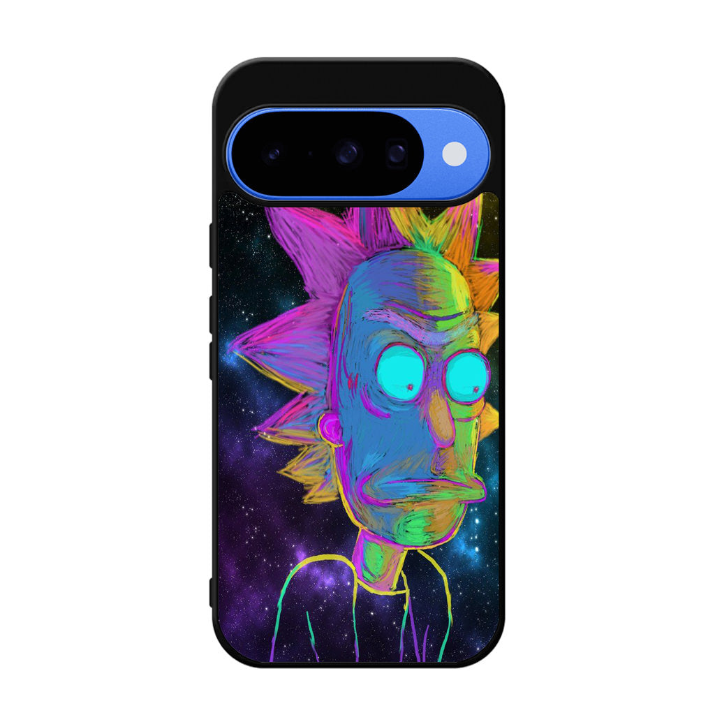 Rick Colorful Crayon Space Google Pixel 10 Case