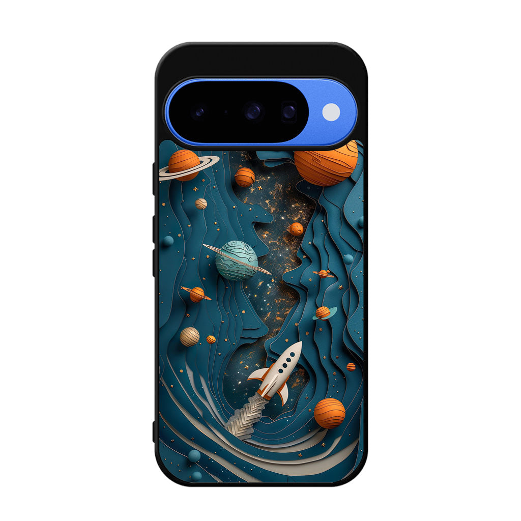 Cardboard Cosmos Google Pixel 10 Case