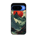 Crimson Moon Over Silent Peaks Google Pixel 10 Case