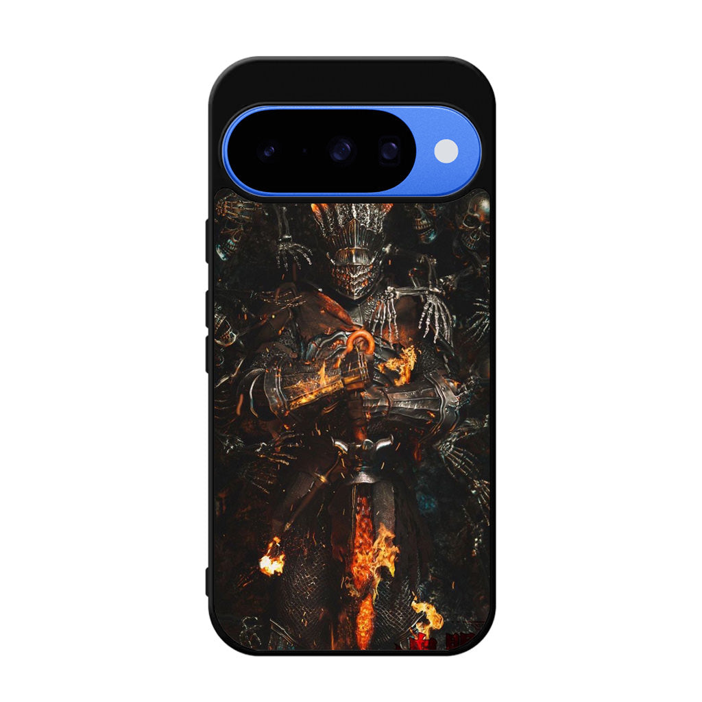 Ember King Warden Cursed Flame Google Pixel 10 Case