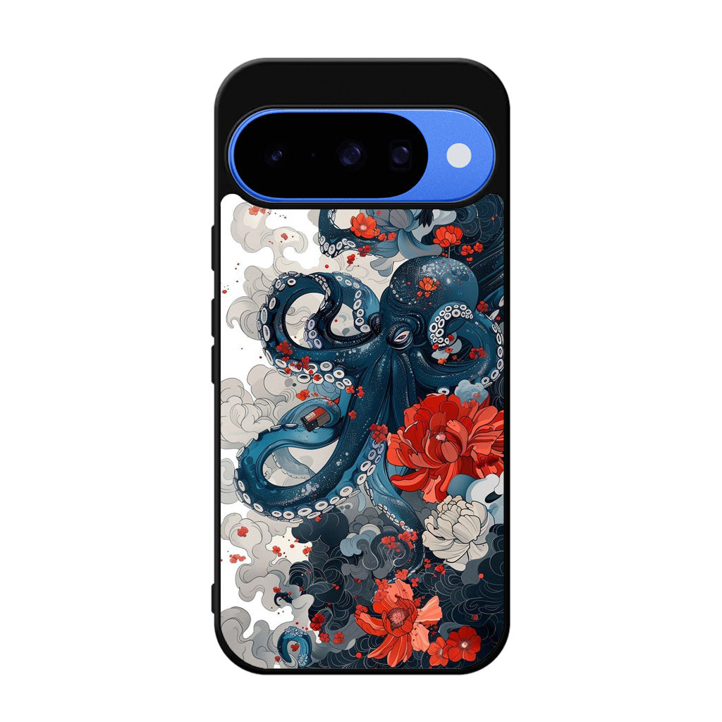 Floral Kraken Google Pixel 10 Case