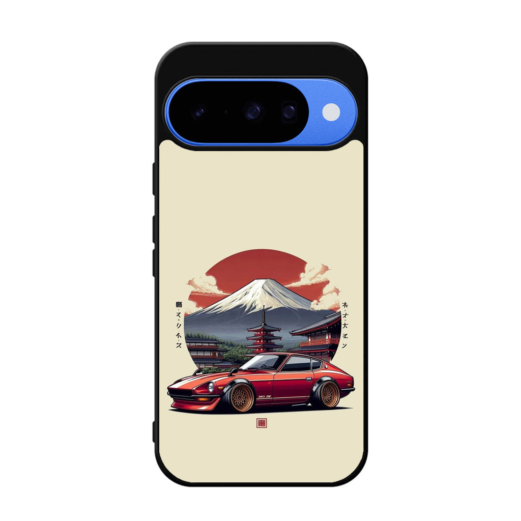 Fuji Fastback Racing the Rising Sun Google Pixel 10 Case