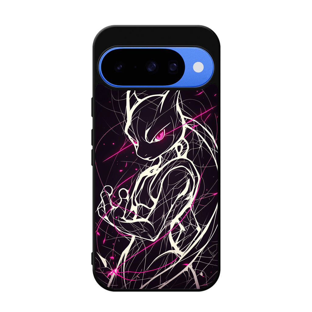 Mewtwo Cosmic Energy Google Pixel 10 Case