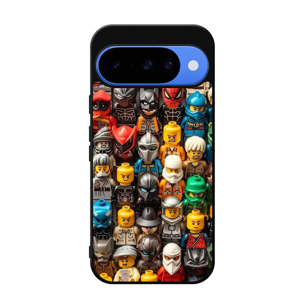 Mini Figures Heroes Assemble Google Pixel 10 Case