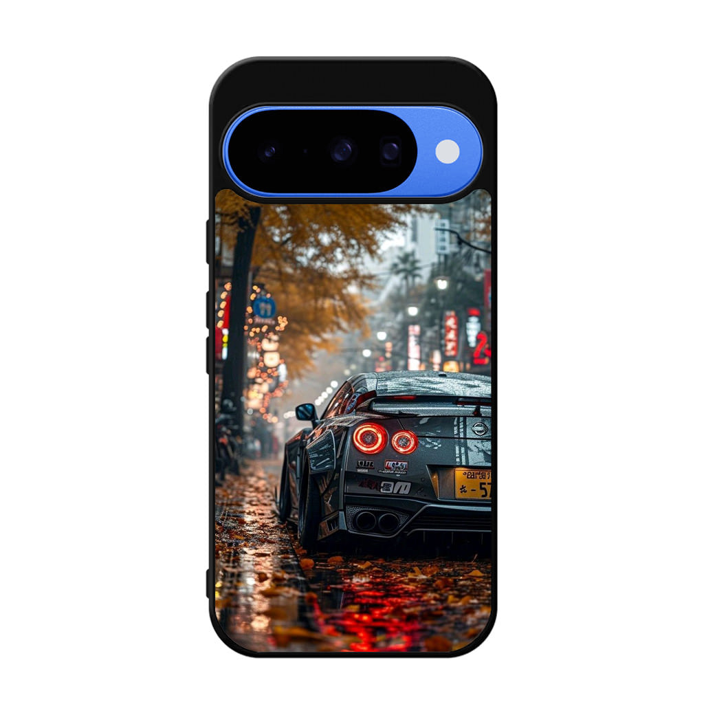Neon Drift Autumn Streets Google Pixel 10 Case