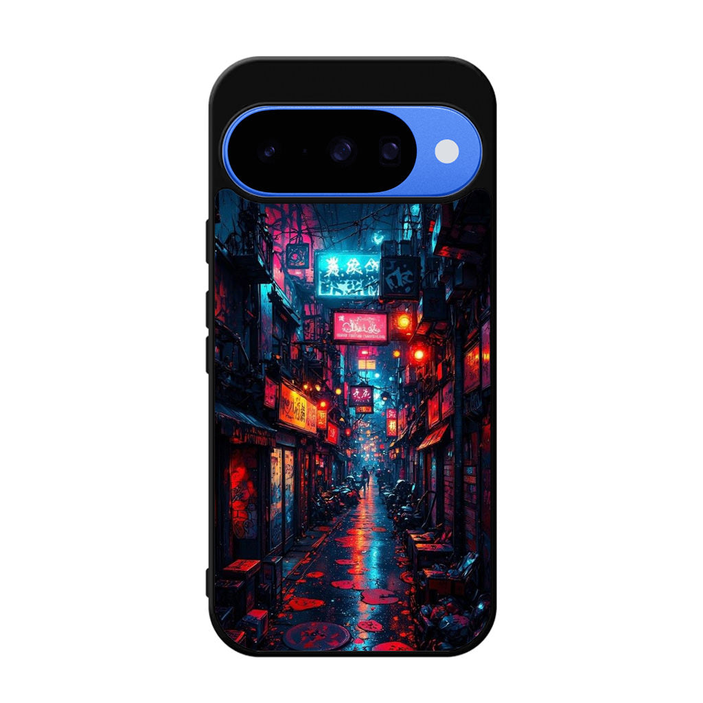 Neon Veins Of The Cyber City Google Pixel 10 Case