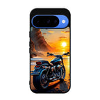 Ride Into the Blaze Google Pixel 10 Case