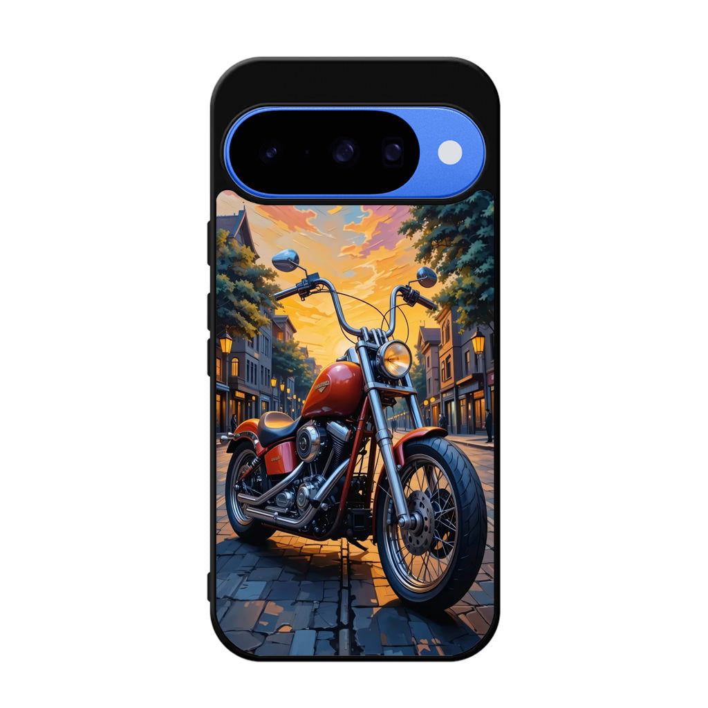 Sunset Thunder Ride Into the Glow Google Pixel 10 Case