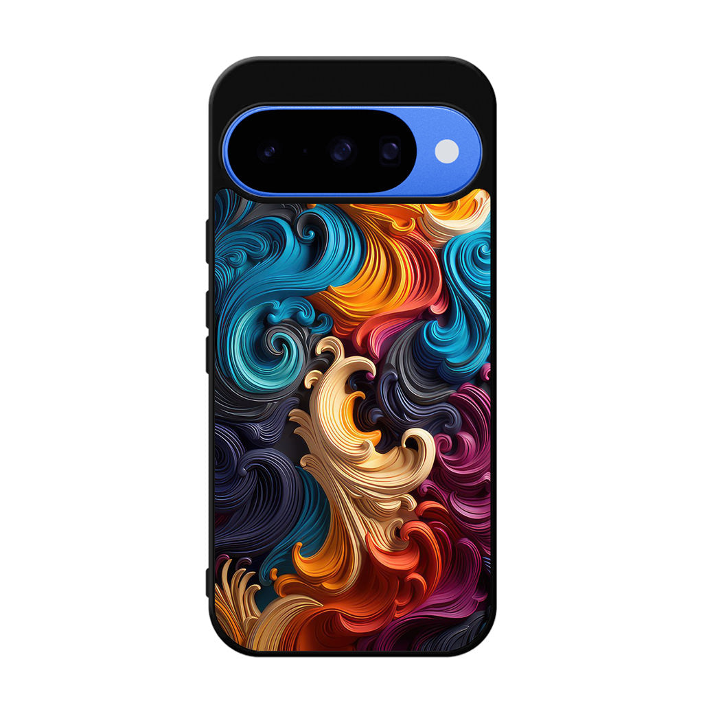 The Dance of Abstract Waves Google Pixel 10 Case