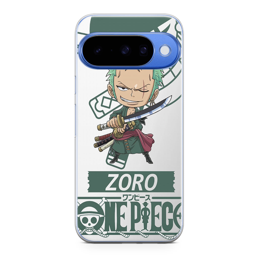 Chibi Zoro Google Pixel 10 Case