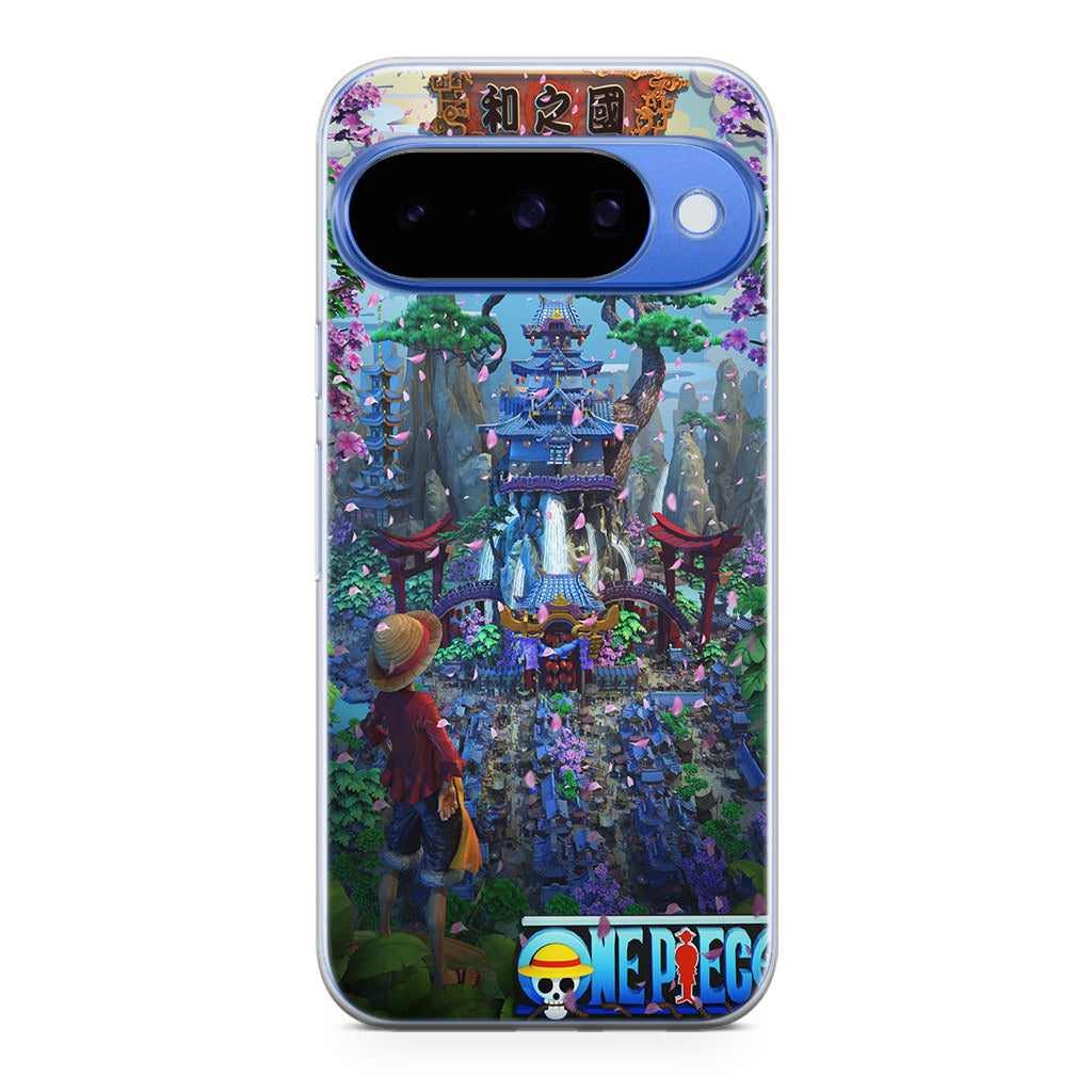 Flower Capital of Wano One Piece Google Pixel 10 Case