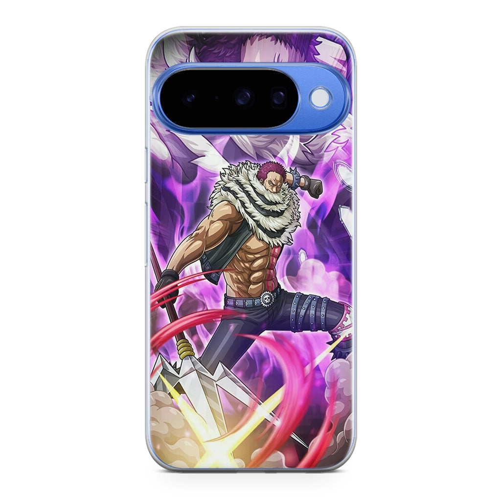 Katakuri Wielding Mogura Google Pixel 10 Case