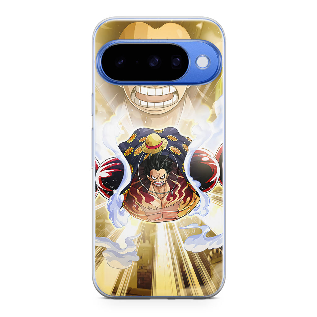 Luffy Flying Bounce Man Google Pixel 10 Case