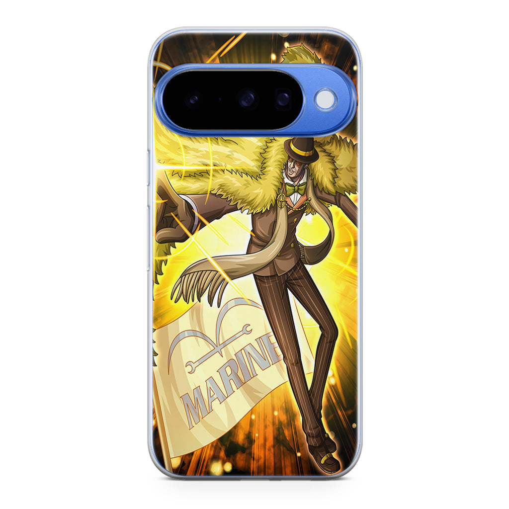 Marine Admiral Borsalino Google Pixel 10 Case