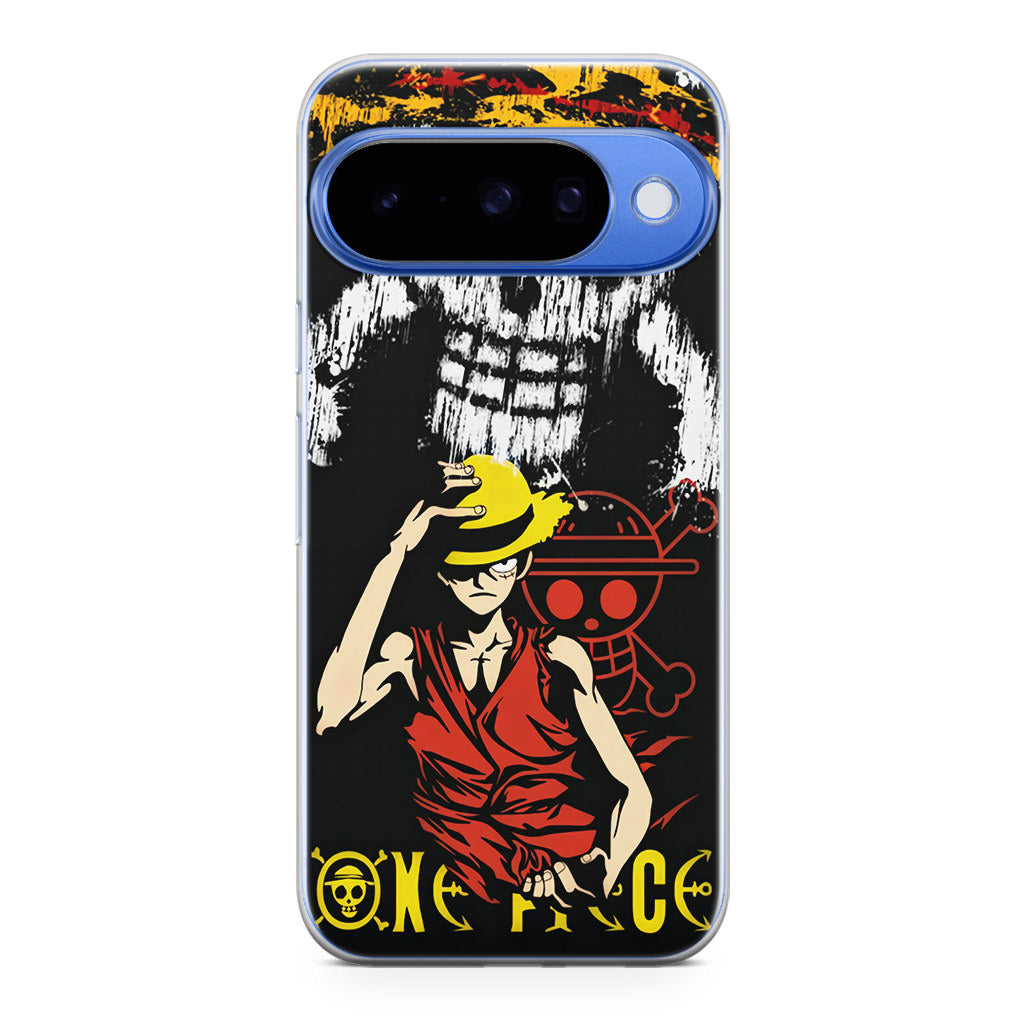 Monkey D Luffy Paint Art Google Pixel 10 Case