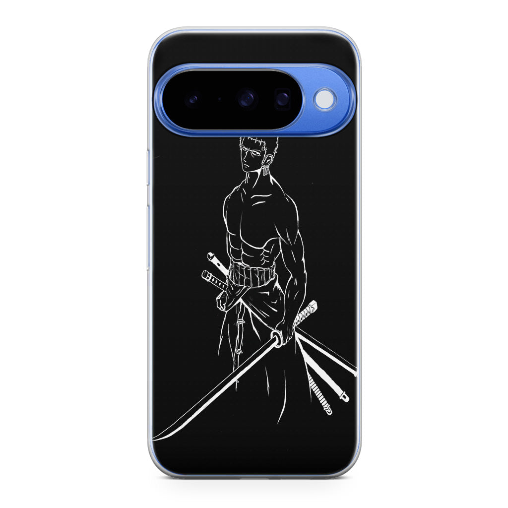 Roronoa Zoro Outlines Google Pixel 10 Case