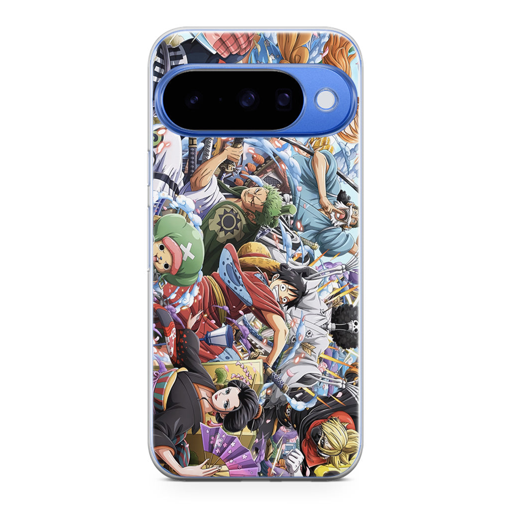 Straw Hat Pirates Arc Wano Google Pixel 10 Case