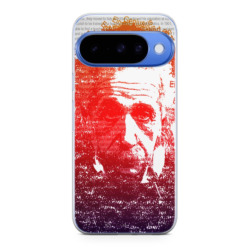 Albert Einstein Art Google Pixel 10 Case