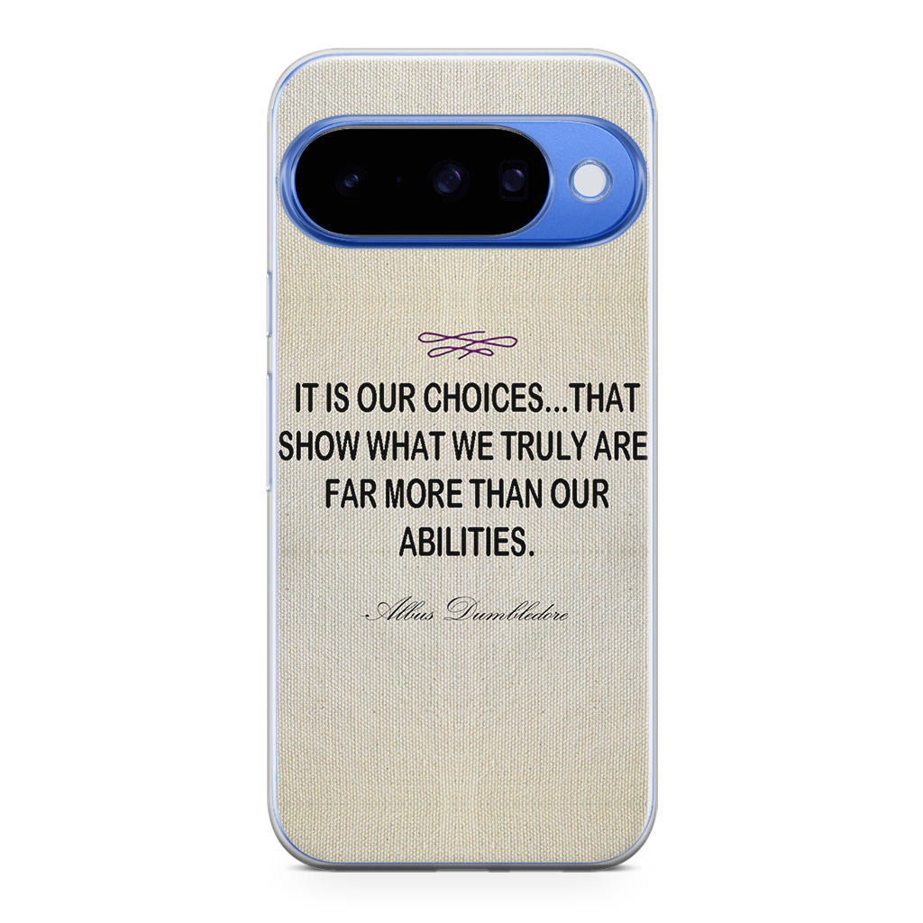 Albus Dumbledore Quote Google Pixel 10 Case