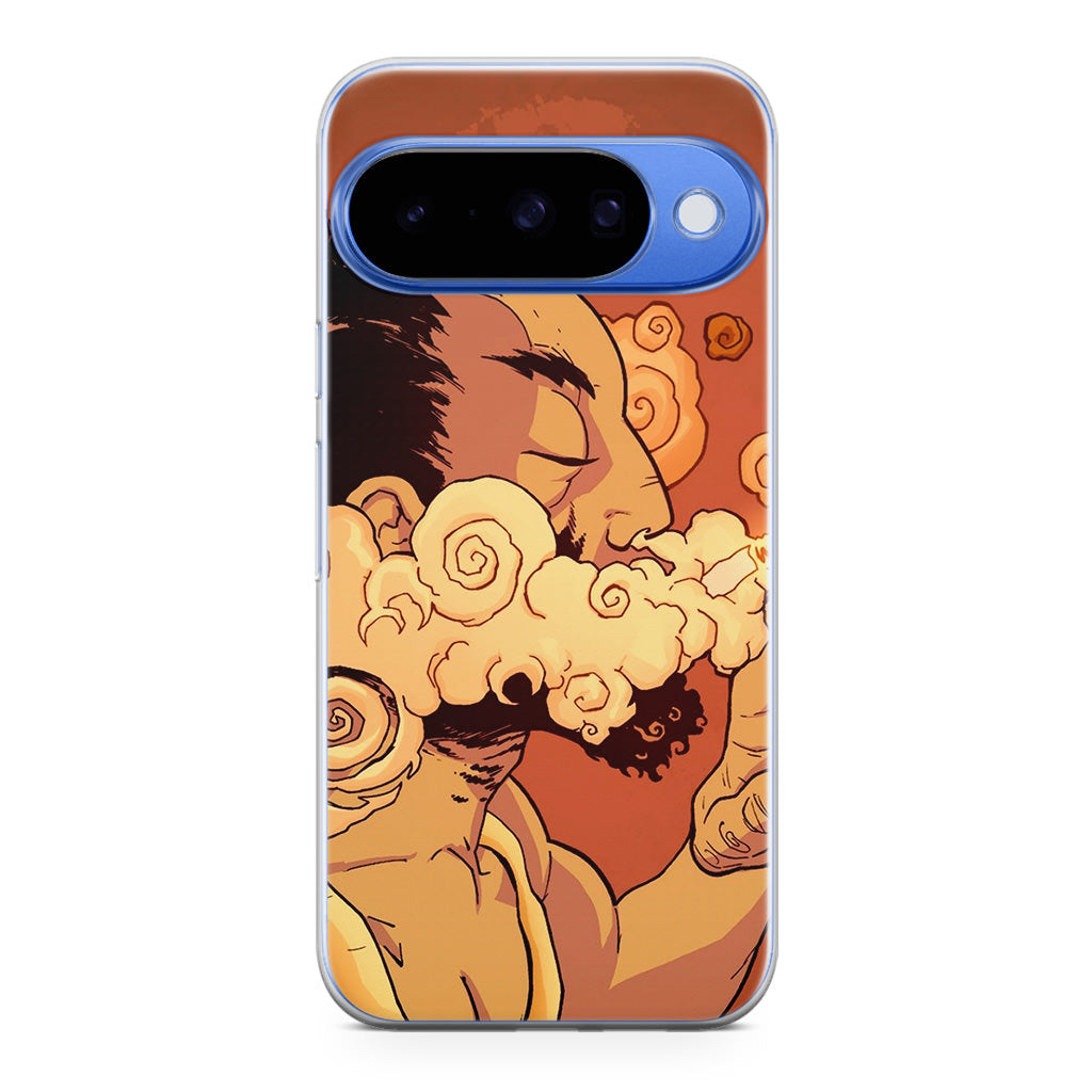 Artistic Psychedelic Smoke Google Pixel 10 Case