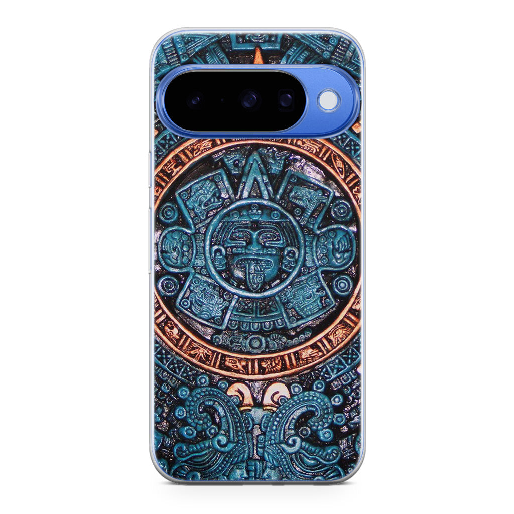 Aztec Calendar Google Pixel 10 Case