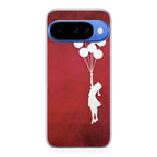 Banksy Girl With Balloons Red Google Pixel 10 Case