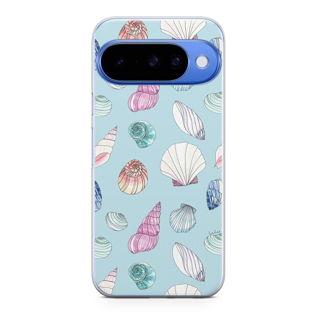 Beach Shells Pattern Google Pixel 10 Case