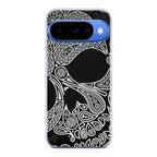 Black Skull Google Pixel 10 Case