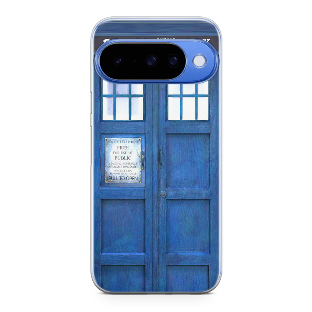 Blue Police Call Box Google Pixel 10 Case