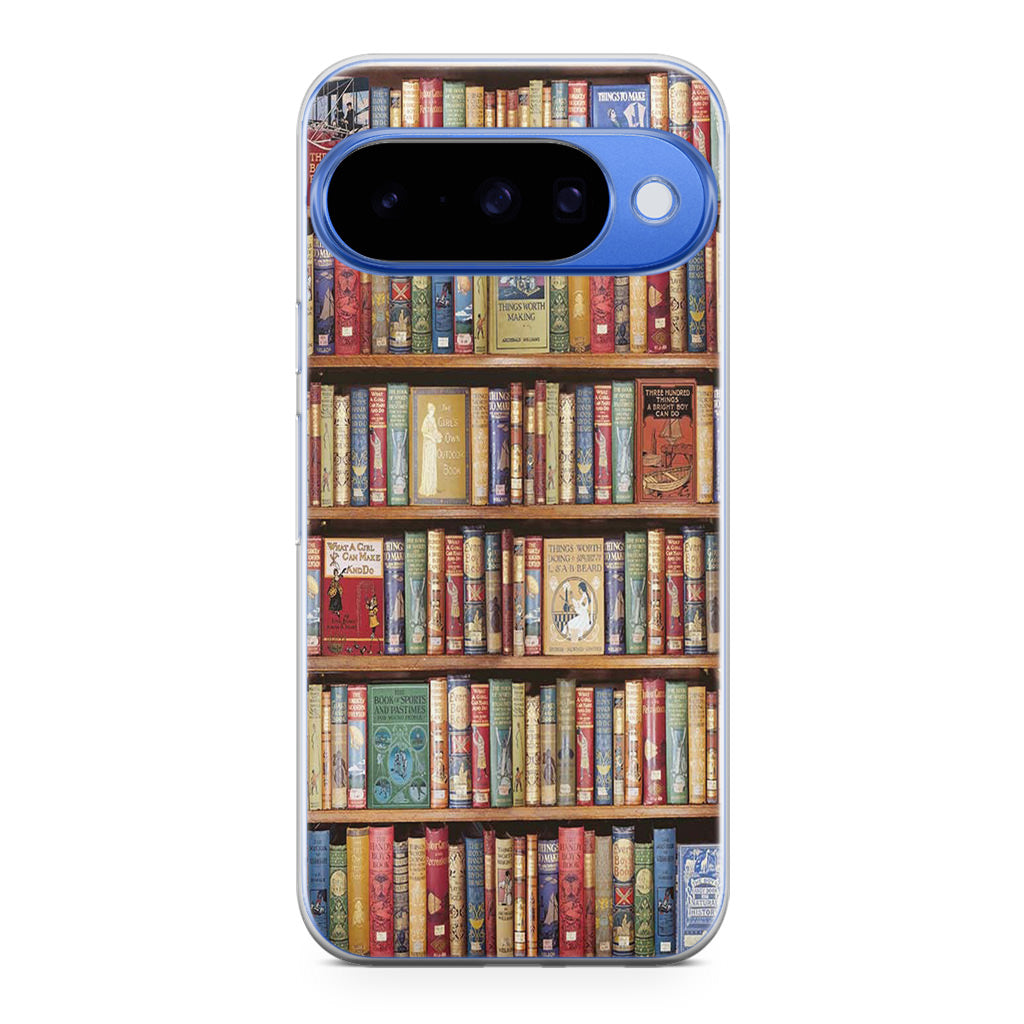 Bookshelf Library Google Pixel 10 Case