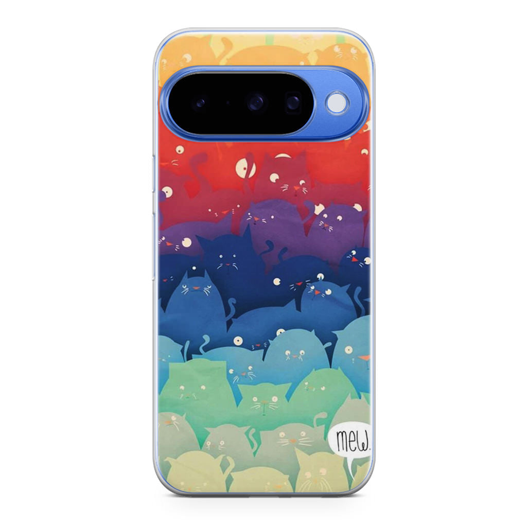 Cats Everywhere Google Pixel 10 Case