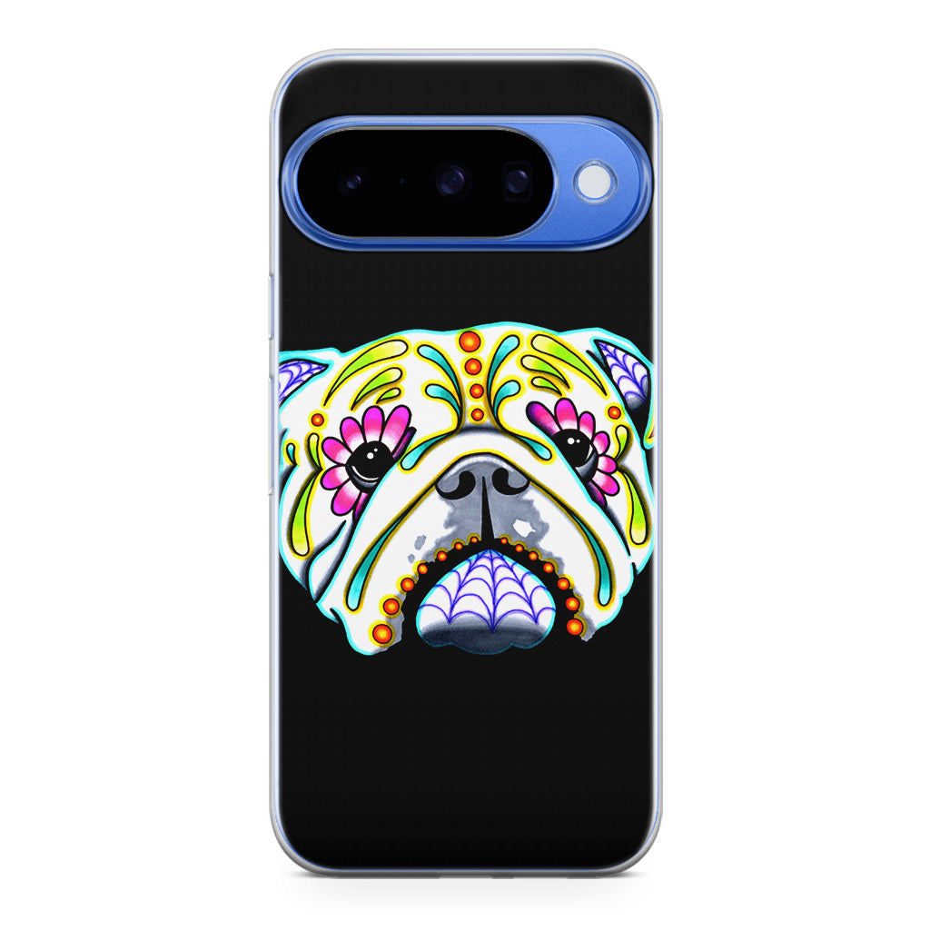 Colorful Bulldog Art Google Pixel 10 Case