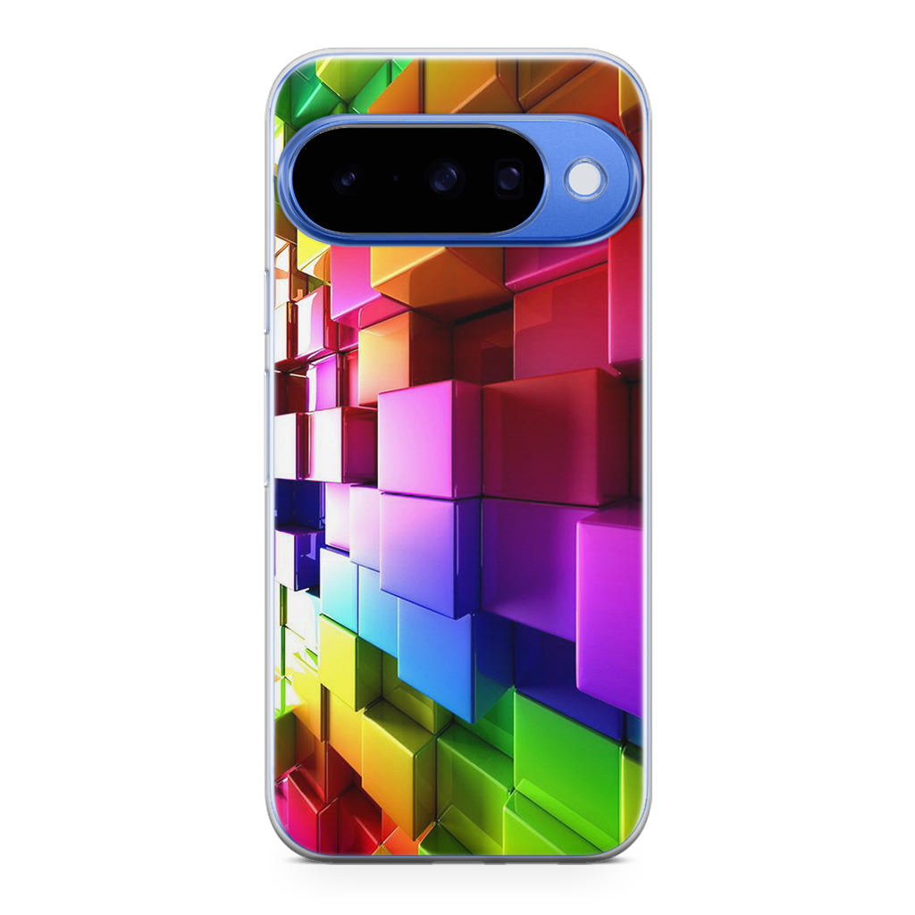Colorful Cubes Google Pixel 10 Case