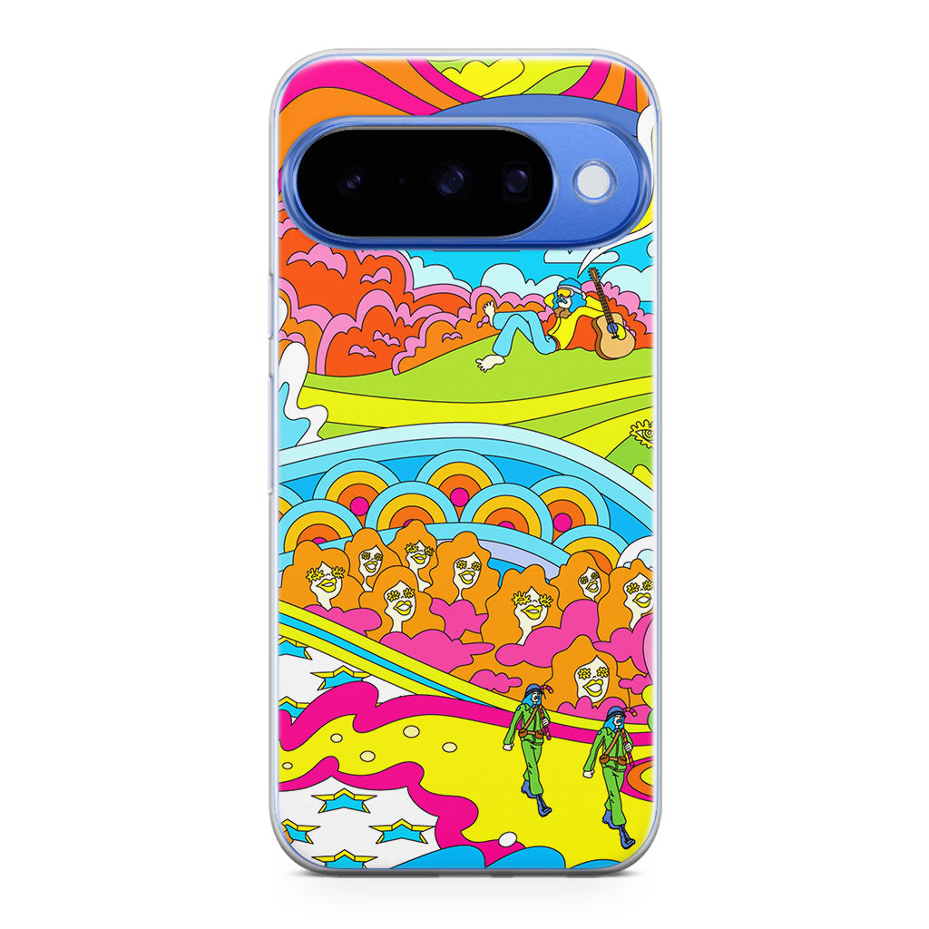 Colorful Doodle Google Pixel 10 Case