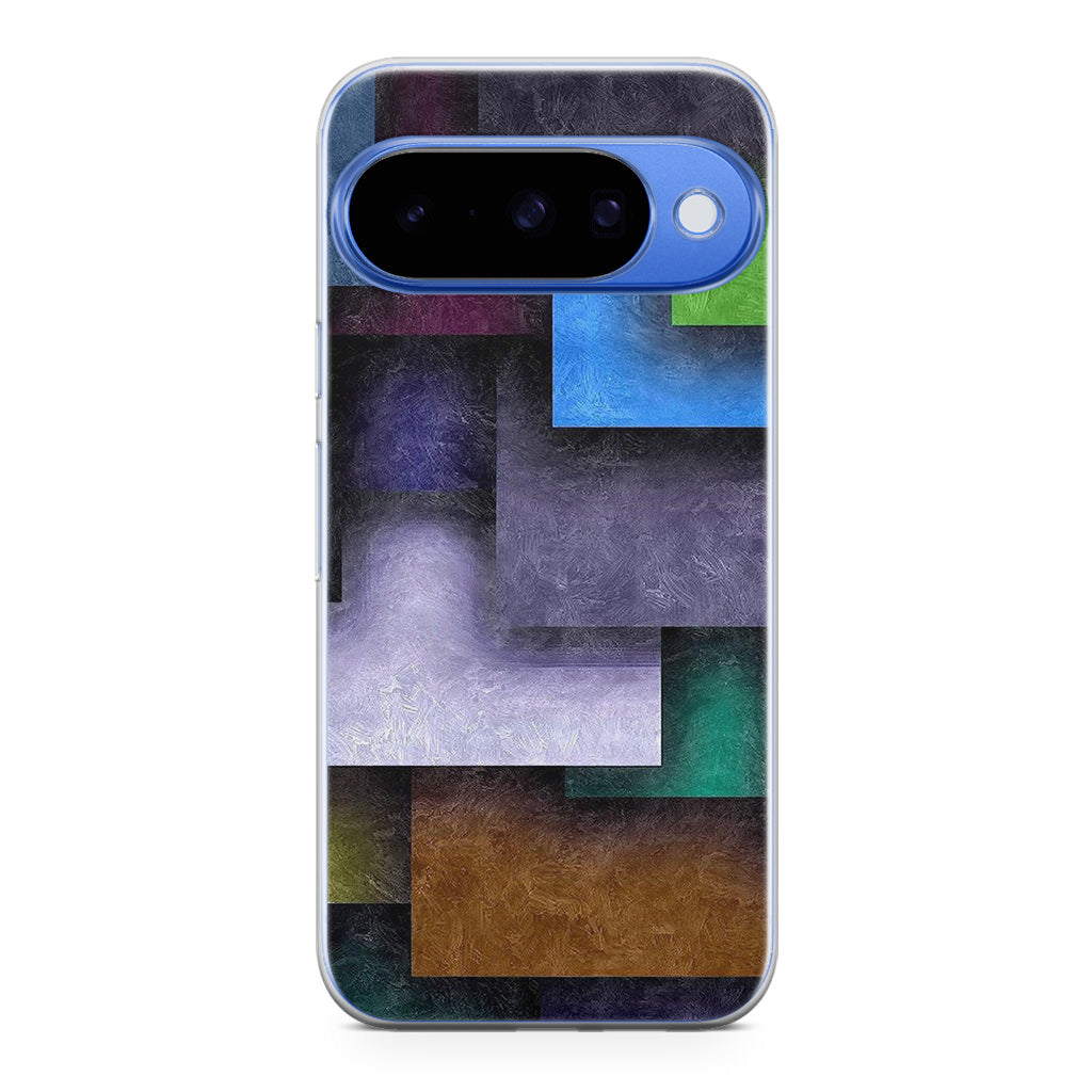 Colorful Rectangel Art Google Pixel 10 Case