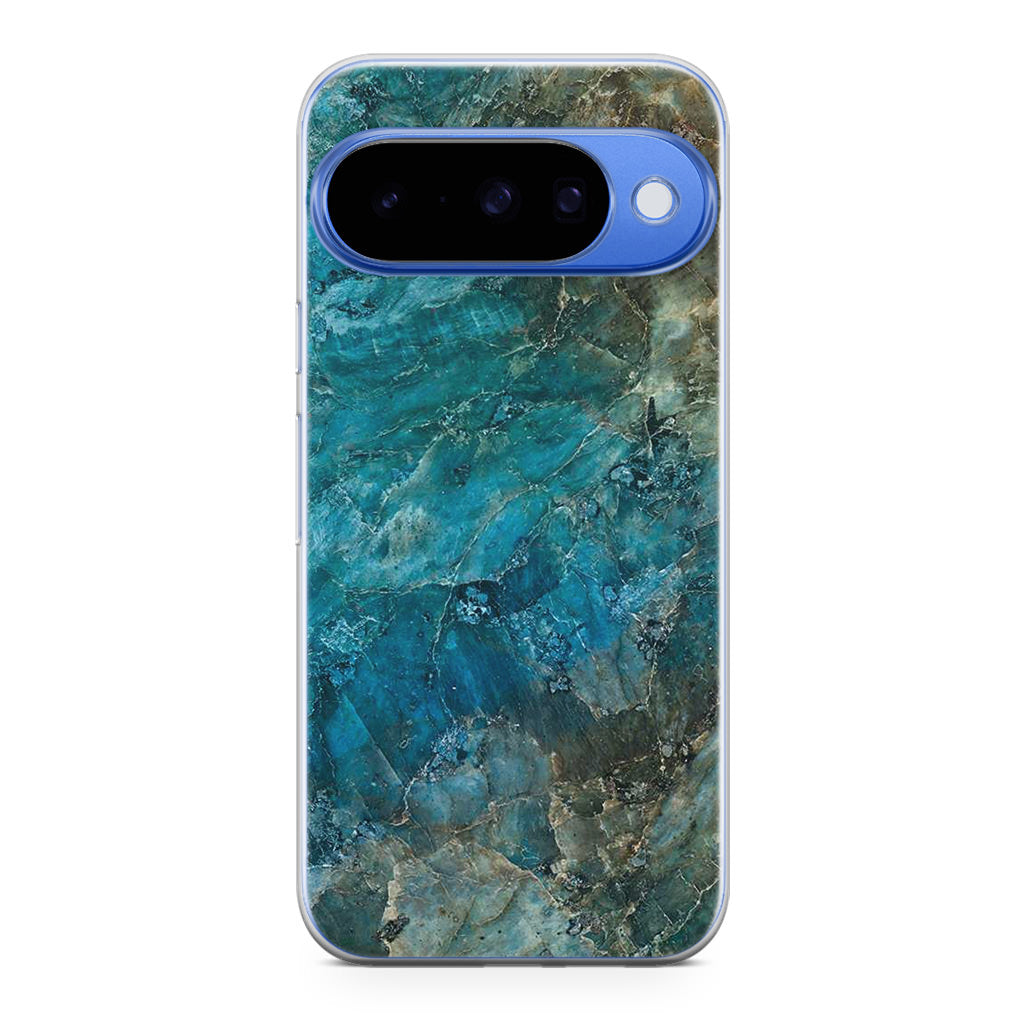 Deep Ocean Marble Google Pixel 10 Case